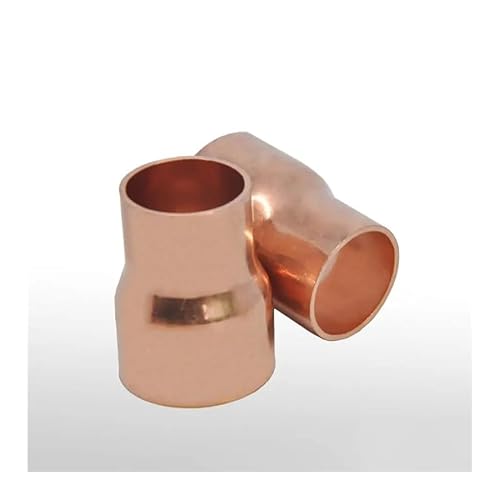 15mmX6.35mm Inner Diameter Copper End Feed Straight Reducing Coupling Plumbing Fitting Scoket Weld Water Gas Oil 15mmX6.35mm Inner Diameter Copper End Feed Straight Reducing Coupling Plumbing Fitting Scoket Weld Water Gas Oil von SFNGXXAG
