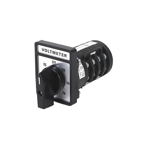 C178-4V Voltmeter 7 Positions 4 Phases 16 Screw Terminals Rotary Manual Transfer Changeover Cam Switch C178-4V Voltmeter 7 Positions 4 Phases 16 Screw Terminals Rotary Manual Transfer Changeover Cam Switch von SFNGXXAG