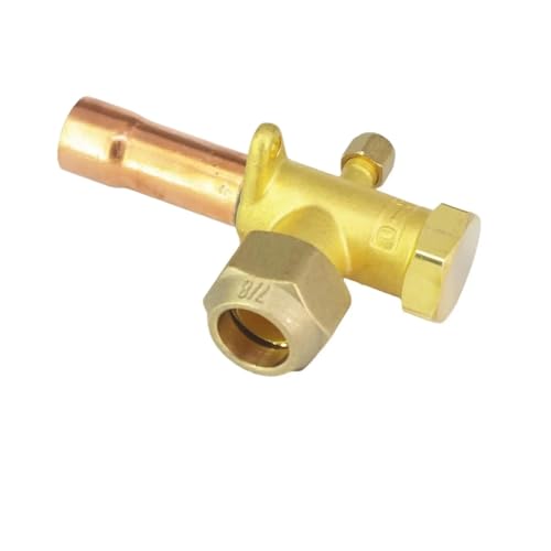 Fit 15.8mm O.D Copper Tube 3 Ways Air Conditioner Angle Stop Valve von SFNGXXAG
