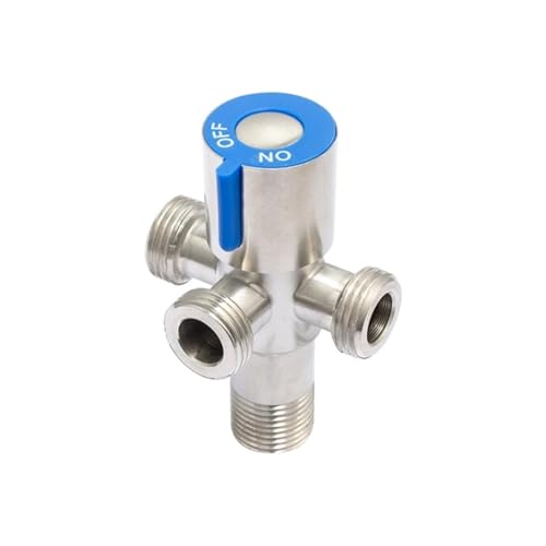 G1/2' Four-way Triangle Valve One Into Three Out Water Angle Valve 304 Stainless Steel Stop Valve G1/2' Four-way Triangle Valve One Into Three Out Water Angle Valve 304 Stainless Steel Stop Valve von SFNGXXAG
