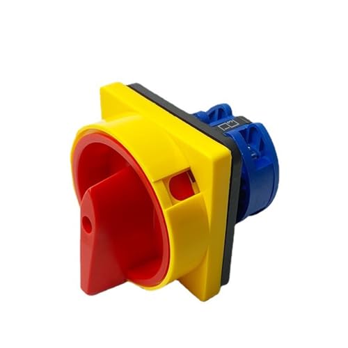 Rotary switch selector 25A 1 phase 2 position 4 terminals padlock changeover cam switch YMW26-25/1GS von SFNGXXAG