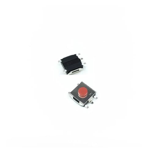 SFNGXXAG 1000PCS Flat Red SMD 5Pin 6x6 Tact Push Button Switch 6 * 6 * 3.1MM Switch 6x6x3.1mm von SFNGXXAG