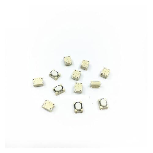 SFNGXXAG 1000pcs/lot 4 PIN microswitch switches Push Button 3x4x2.5 tact Switch 3 * 4 * 2.5MM 4pin Tactile Switch Button SMD wrap Foot von SFNGXXAG