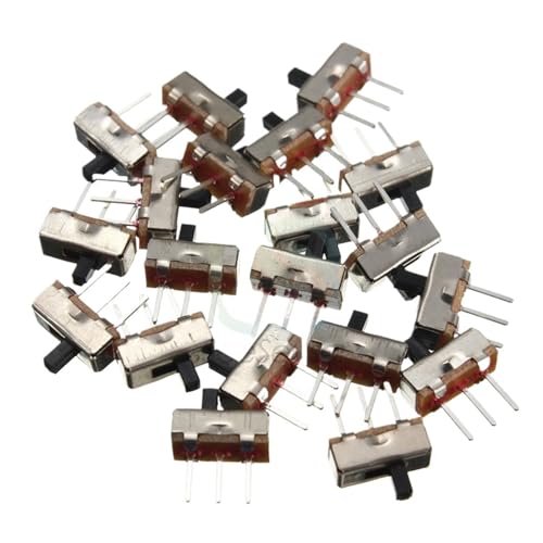 SFNGXXAG 20Pcs SS12D00 SS12D00G3 Interruptor on-Off Slide Switch 3pin 1P2T 2 Position Toggle Switch Handle Length 3mm SFNGXXAG 20Pcs SS12D00 SS12D00G3 Interruptor on-Off Slide Switch 3pin 1P2T 2 Position Toggle Switch Handle Length 3mm von SFNGXXAG