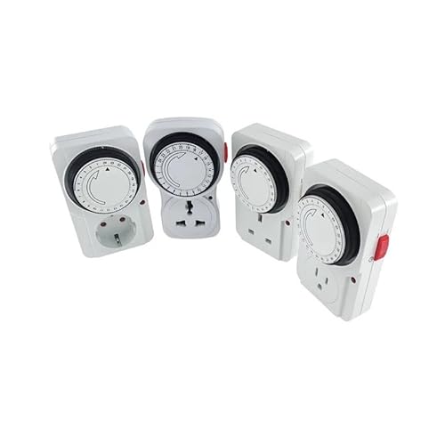 SFNGXXAG 24 Hour Cyclic Timer Switch Kitchen Timer Outlet Loop Timing Socket Mechanical Timer 230VAC 3500W 16A SFNGXXAG 24 Hour Cyclic Timer Switch Kitchen Timer Outlet Loop Timing Socket Mechanical Timer 230VAC 3500W 16A von SFNGXXAG