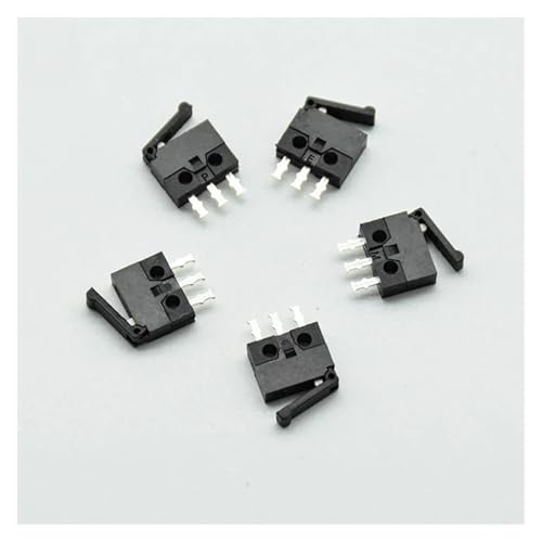 SFNGXXAG 5pcs/Lot Black small/Micro Switch Camera Switch Reset Detection Stroke Limit Miniature 3-Foot Straight Foot Handle von SFNGXXAG