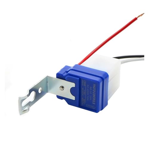 SFNGXXAG AS-10 Automatic On Off Photocell Street Lamp Light Switch Controller AC 220V 50-60Hz 10A Photo Control Photoswitch Sensor Switch SFNGXXAG AS-10 Automatic On Off Photocell Street Lamp Light Switch Controller AC 220V 50-60Hz 10A Photo Control Photoswitch Sensor Switch von SFNGXXAG