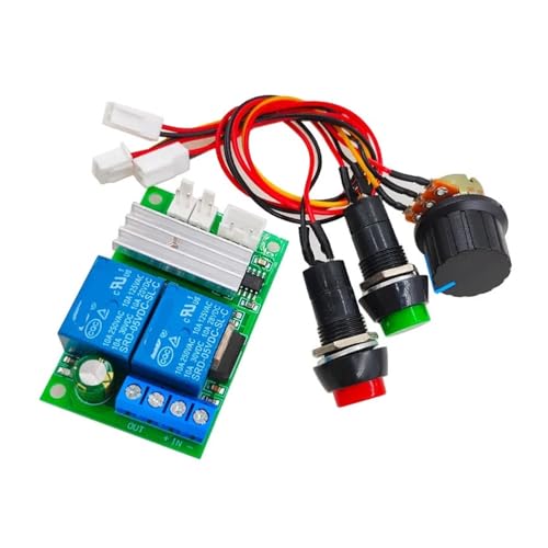 SFNGXXAG DC Electronic Starter Speed Controller 6V-24V Forward and Reverse Switch Push Rod Electronic Starter Controller 3A SFNGXXAG DC Electronic Starter Speed Controller 6V-24V Forward and Reverse Switch Push Rod Electronic Starter Controller 3A von SFNGXXAG