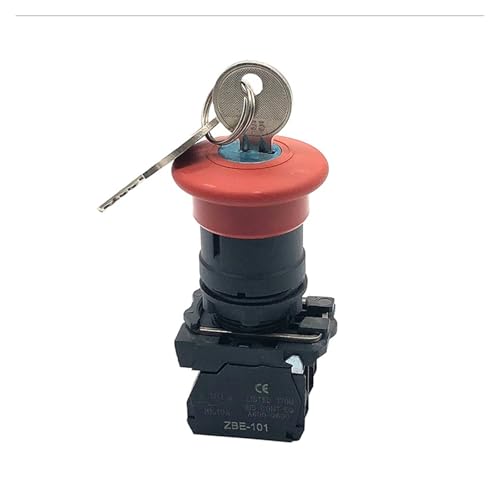 XB5-AS142 Mushroom Emergency Stop Bring Key Button Bring Key Urgent Stop It Button Rotating Reset XB5-AS142 Mushroom Emergency Stop Bring Key Button Bring Key Urgent Stop It Button Rotating Reset von SFNGXXAG