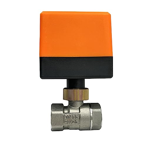 1/2 "Edelstahl Elektrische Kugelhahn 3-Draht 2 Steuerung 220v 12v 24v Motorisierte Kugelhahn 2-Wege(24vdc-cr02) von SFOCQVISH