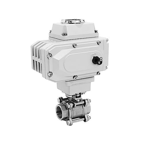 1/4'' 3/8'' 1/2" 2-Wege-Hochplattform-Motorkugelhahn Edelstahl Q911F-16P Elektrischer Kugelhahn mit Innengewinde(24vdc,0.25 Inch) von SFOCQVISH