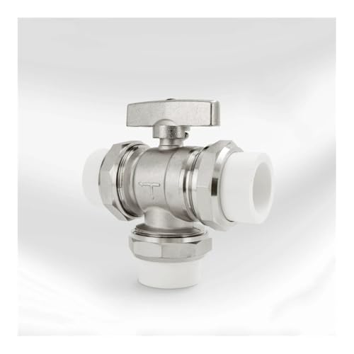 20 25 32mm PPR Schweißmuffe Nickel Messing Union Socket T 3 Möglichkeiten Ball Regulierung Schalter Sanitär Wasser Dampf(20 Green) von SFOCQVISH