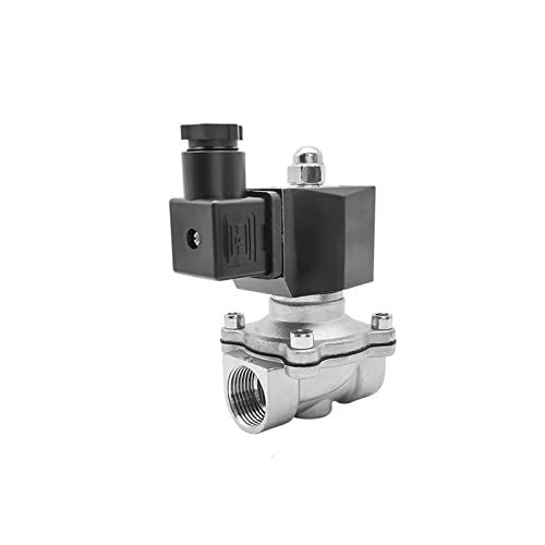 3/4 Zoll Edelstahl-Magnetventil, wasserdicht, DN20, normalerweise geschlossen, 24 V, 12 V, 220 V, 110 V(G-24vdc-nbr-seal) von SFOCQVISH
