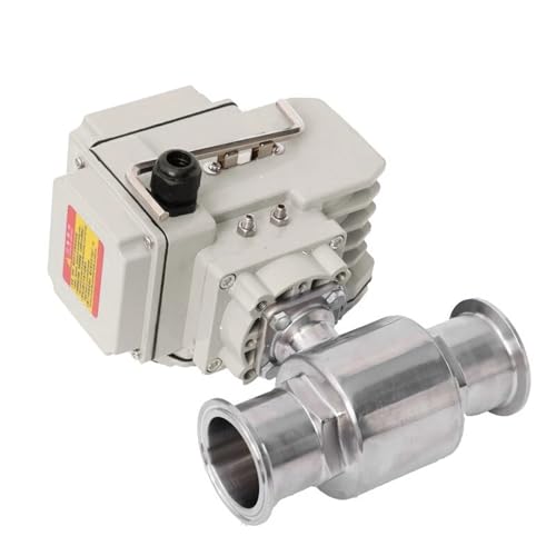57 mm Sanitär-Edelstahl-Schnellanschluss-Elektrokugelhahn 220 V 110 V 12 V 24 V Klemmtyp Schnellanschluss-Durchgangskugelhähne(24VDC) von SFOCQVISH