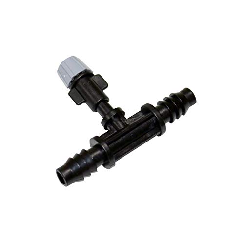 Gartenbewässerungstropfer, 50-Zoll-Reduzier-T-Stück, Gartenschlauchverbindung, T-Splitter, Gewächshaus, Mikrobewässerung, Rasensprinkler von SFOCQVISH