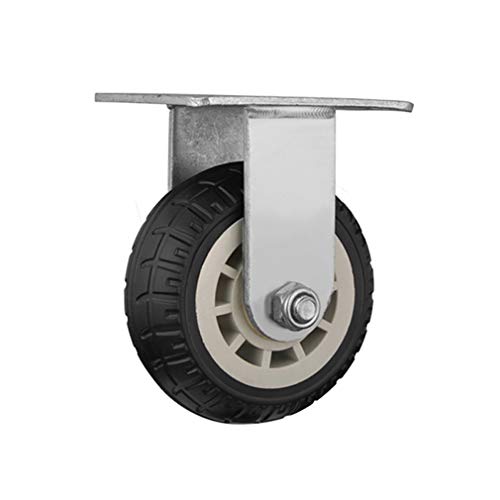 Hochleistungs-Plattenrollen, drehbare Möbel-Industrierolle aus Gummi, Reifenprofil, maximale Belastung 750 kg, stumm, verschleißfest, Ersatz for Werkbank, Maschine, Trolley, Flachbettwagen Hochleistungs-Plattenrollen, drehbare Möbel-Industrierolle aus Gummi, Reifenprofil, maximale Belastung 750 kg, stumm, verschleißfest, Ersatz for Werkbank, Maschine, Trolley, Flachbettwagen von SFOCQVISH