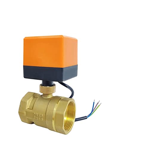Motorisiertes Kugelventil Messing Dreileiter Zweisteuerung Dreileiter Einsteuerung 220 V 24 V 12 V AC/DC Alternatives elektrisches Magnetventil(24vdc-cr03,1 Inch) von SFOCQVISH