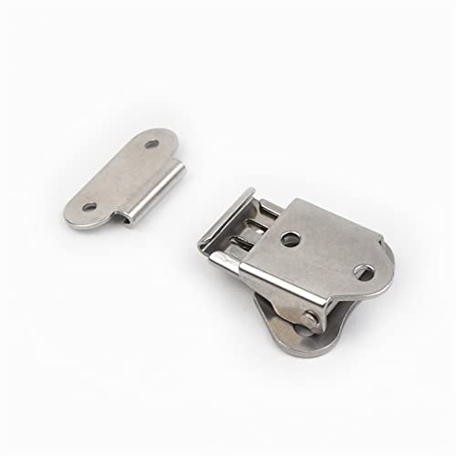 SFOCQVISH Hardware 304 Edelstahl Drehverschluss Feder Zugverschluss Holzkiste Truhen Drehverschluss for Koffer Box 1Stk von SFOCQVISH