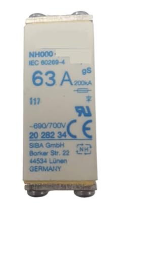 SFOCQVISH Sicherungen: NH000 63A 690V 2028234 GRL / NH000 16A 20A 25A 35A 40A 50A 80A 2028234 / NH00 100A 125A 160A 200A 2018934(2028234 35A NH000) von SFOCQVISH