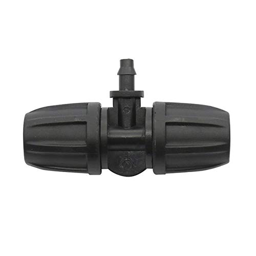 Schlauchverbinder, 8/11 mm auf 4/7 mm Schlauchverbinder mit Kontermutter Landwirtschafts-Bewässerungssystem Schlauchverbinder Gewächshaus-Wasseradapter 50 Stück von SFOCQVISH
