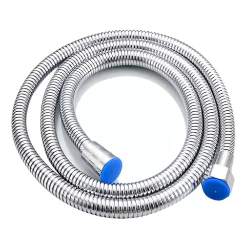 duschschlauch 2M-5M 304 Edelstahl Brauseschlauch Wasserhahnschlauch Flexibler Dickes Silikon Badezimmer 3,0 Meter Dusche(1.5M) von SFOIKVG