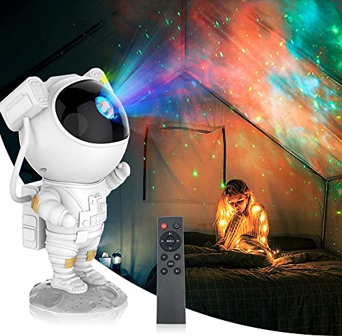SFOUR Proiettore a LED effetto cielo stellato, lampada proiettore modello Astronauta, per la decorazione degli ambienti, lamppada notturna per bambini, adulti, per le feste a casa (Astronaut) von SFOUR