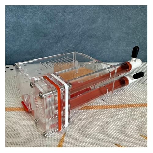 Ameisenfarm-Boxen, DIY 2 Röhren Ant Farm NestAcryl Haus Mit Fütterung Bereich Befeuchten Werkstatt Villa Formicarium Box von SFQEVHRZ