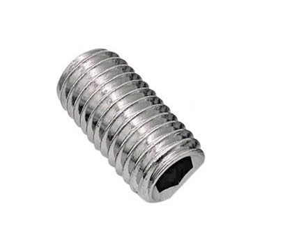 Gewindestift Kegelspitze， 1/10/50 Stück M6/M8/M10/M12/M16 DIN913 304 Edelstahlkopf Sechskant Innensechskant Flaches Ende Madenkopfschraube(10pcs M10X16mm) von SFQEVHRZ