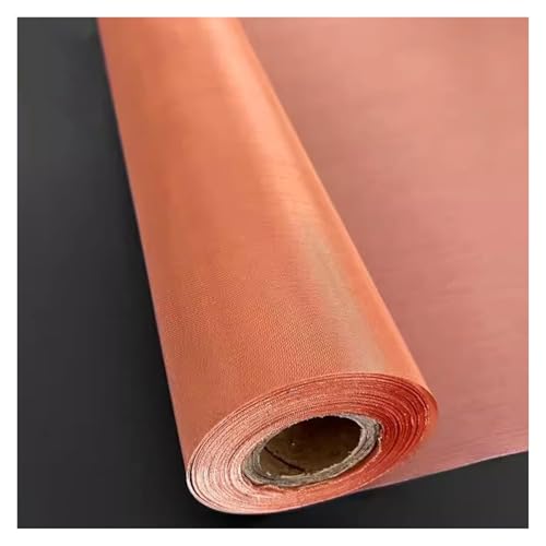 Messing-Drahtgeflecht, RFI Elektromagnetische Abschirmung Kupfer Mesh Messing Mesh Blatt Kupfer Mesh Slug Draht Mesh Roll(Purple1x1m,120 mesh) von SFQEVHRZ