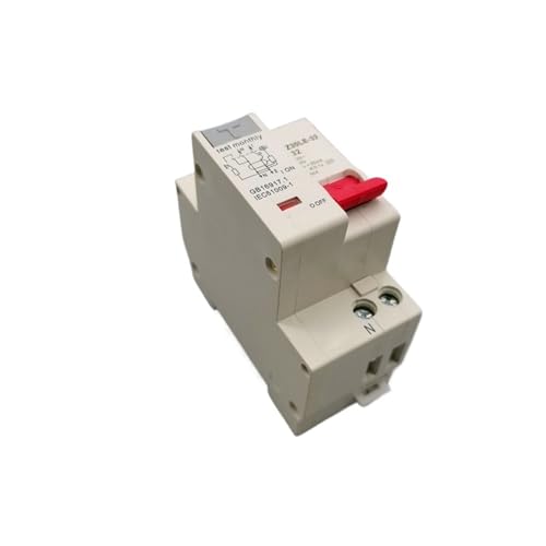 Mini-Leistungsschalter, Kleiner Haushalts-Auslaufschutz-Luftschalter DZ30LE-32 2P 1P+N Dual-in, Dual-Out, Dual-Wire 16/20/25A Mini-Leistungsschalter(16a) von SFQEVHRZ