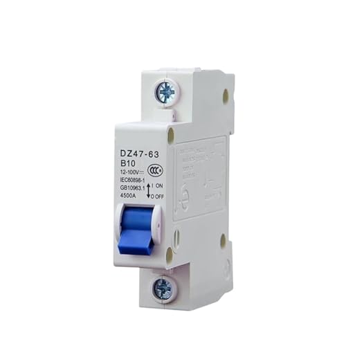 Mini-Leistungsschalter, Leistungsschalter 24 V 60 V 72 V 96 V 1p Direkt Luft offen 12 V 100 V Atmosphärenschalter Verteidigung Auslösung Betrieb(16a) von SFQEVHRZ