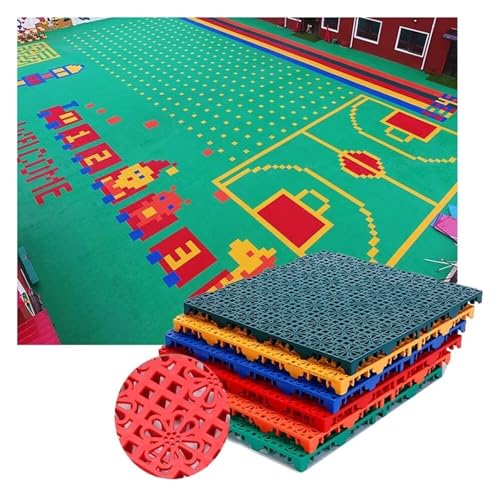 Modularer Bodenbelag für den Außenbereich, Modulare ineinander greifende Bodenfliesen for den Außenbereich, Sportmatte for Spleißen im Kindergarten, Schulstadion, rutschfeste wasserdichte Gummimatte, Modularer Bodenbelag für den Außenbereich, Modulare ineinander greifende Bodenfliesen for den Außenbereich, Sportmatte for Spleißen im Kindergarten, Schulstadion, rutschfeste wasserdichte Gummimatte, von SFQEVHRZ