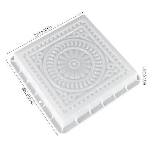 Pflasterform, Quadratische Beton DIY Form Pflaster Kunststoff Pfad Maker Zement Ziegel Die Stein Straße Formen Werkzeug Pflasterform, Quadratische Beton DIY Form Pflaster Kunststoff Pfad Maker Zement Ziegel Die Stein Straße Formen Werkzeug von SFQEVHRZ