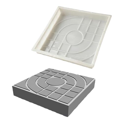 Pflasterform, Ziegelsteinform Pflaster DIY Pfad Maker Form Zement Ziegel Die Steinstraße Pflasterformen Werkzeug(A) von SFQEVHRZ