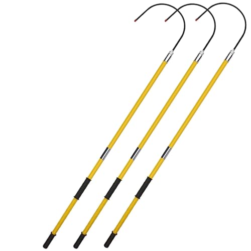 Rettungshaken-Set, Sicherheitswerkzeug gegen Stromschlag for Hochspannungs-Notfallschutz(Giallo,300cm) von SFQEVHRZ
