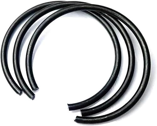Runder Stahldraht-Sprengring， 5 Stück Drahtdurchmesser φ3,2 mm Federstahl-Runddrahtringe for Lochhalter-Sicherungsringe, Außendurchmesser = 58 mm ~ 188 mm(3.2x58x4) von SFQEVHRZ