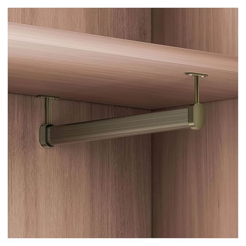 SFQEVHRZ Kleiderschrank Hanging Rods， Kleiderstange zur Montage Oben, 40 50 60 70 80 cm lang, U-förmig, for den Kleiderschrank(A,80cm/31.5in) von SFQEVHRZ