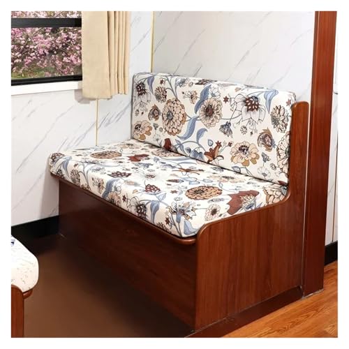 SFQEVHRZ Servietten und sitzbezüge auf eine， 2 Teile/Satz Floral RV Sofa Sitz Schutzhülle Elastische Essecke Kissen Abdeckung Möbel Protector Camper Auto Bank Caravan Kussenhoezen(Type 7) von SFQEVHRZ
