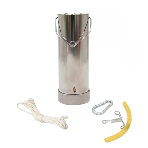 Teleskopischer Wasserprobenehmer Scoop， Einstellbarer Schöpflöffel aus dickem Edelstahl 304 zur Wasserprobenentnahme(4L) von SFQEVHRZ