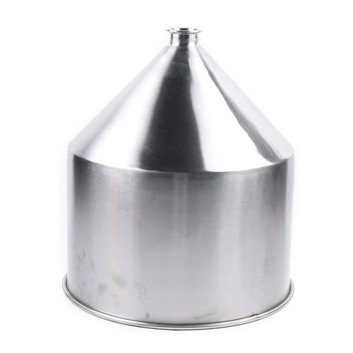 Trichter für Flüssigpaste-Abfüllmaschine, 10–50 l Trichter for Flüssigpasten-Abfüllmaschinen, Trichterkapazitätswerkzeug aus Edelstahl 304(30l,50.5mm) von SFQEVHRZ