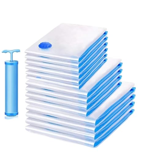 Vakuumbeutel, 3PCS/5Pcs Vakuum Lagerung Dichtung Platzsparend for Bettdecken Kleidung Kissen Bettwäsche Decke(Few 3pcs) von SFQEVHRZ