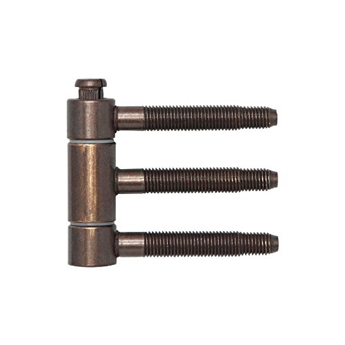 Steckband 3-tlg. f. gefälzte Holztüren, ø 18 mm, Höhe 61 mm, Stahl bronze pat. von SFS INTEC