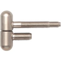 SFS - Stahlzargenband 2-tlg. mit Rundkopf, ø 16 mm, Höhe 50,5 mm, vernickelt matt von SFS