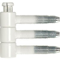 SFS Steckband 3-tlg. ø 14,5 mm, Höhe 40,5 mm, Stahl weiß beschichtet von SFS