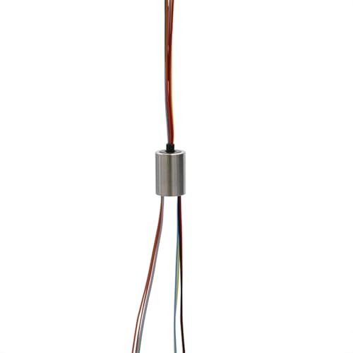 1 STÜCKE Anchor Fish RC Roboter Beleuchtung 360 grad Rotation Schleifring Strom 2A Hohe Geschwindigkeit Leitfähigen Schleifring Micro Außen-Ø 9,5mm(Dia 9.5mm 5CH 2A) von SFTSVFEO