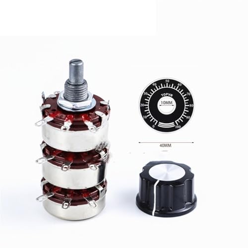 1 stücke WTH-3L dreifachpotentiometer WTH118-1A 2W 1K 2K2 4K7 10K 47K 220K 470K 680K 1M(3,22K) von SFTSVFEO