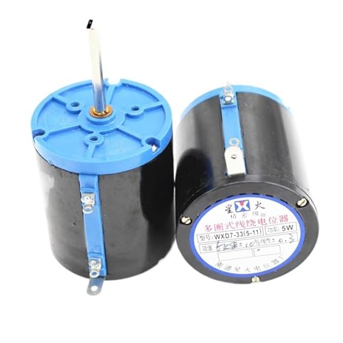 1 stücke WXD7-33 präzisions-mehrgang-drahtpotentiometer 5W 10 umdrehungen 100 ohm 220 ohm 330 ohm 1K 2K2 3K3 4K7 5K6 6K8(2K2) von SFTSVFEO