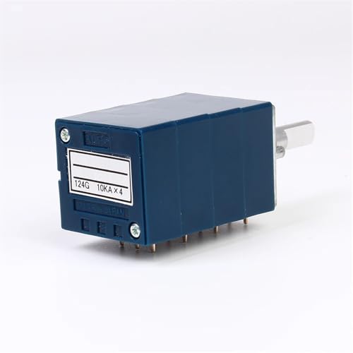 For RK27 Typ 10KA 20KA 50KA 100KA X4 Halbgriff Quad symmetrisches 4-Kanal-Audiolautstärkepotentiometer 10K/50K/100K mit PCB(10KA) von SFTSVFEO