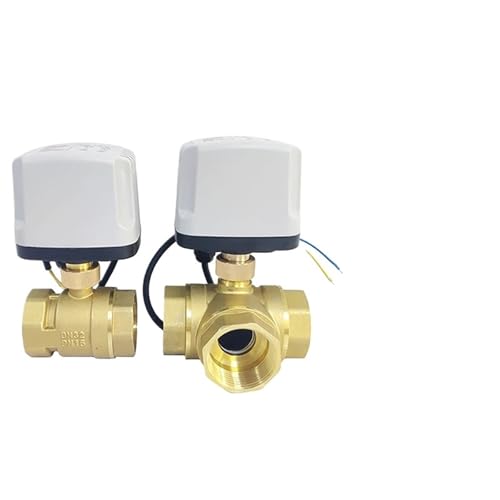 2 Wire Waterproof Motorized Ball Valve Brass Power-off reset 8 N·m Big Torque DC12V DC24V AC110V AC220V Electric Water Valve(2 WAY_24VDC_NORMALLY CLOSED) von SFTYPTCKU