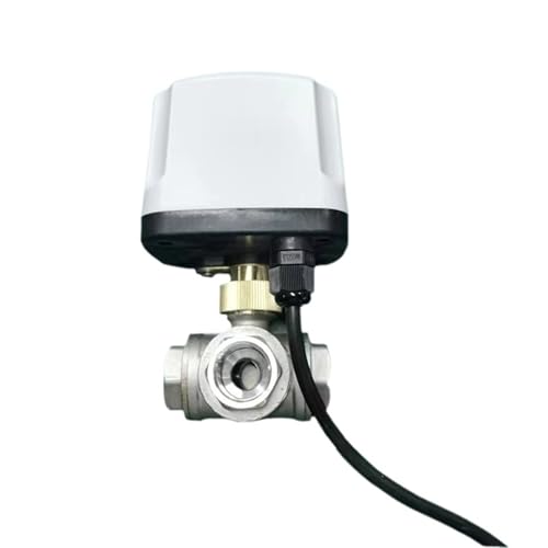 DN15 3 Way 304 Stainless Steel IP65 Waterproof Motorized Ball Valve 220V 12V 24V 3-Wire 2 Control T Type Electric Ball Valve(DN20,24VDC_CR02) von SFTYPTCKU